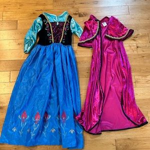Little Adventures brand Princess Anna dress and cloak.